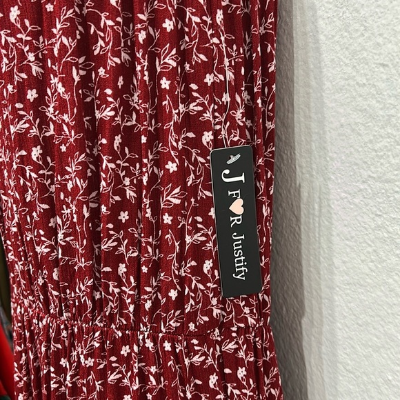 J for Justify Floral Strapless Maxi Dress NWT - Picture 2 of 10